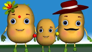 Aloo Kachaloo Beta Kahan Gaye They || आलू कचालू बेटा कहाँ गए थे || Popular Hindi Song ||NooNoo Kids