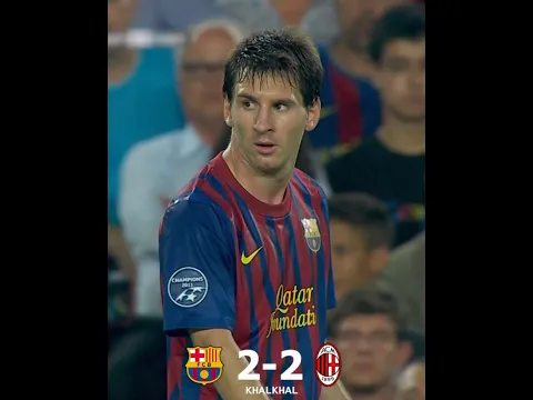 BARCELONA AC MILAN 2011