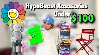 THE BEST HYPEBEAST ROOM ACCESSORIES!! (Under $100!!)