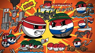 Penjajahan Belanda Di Indonesia. #countryballsindonesia #kemerdekaan