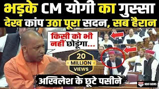 फायरब्रांड CM योगी की दहाड़ सुन कांप उठा पूरा सदन, उड़े विरोधियों के होश, सब हो गए हैरान