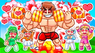 I Spent $100,000 To Rizz MY CRAZY FAN GIRLS In RAGE Gym Simulator...