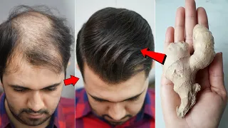 10x Hair Growth 😱 Apply Ginger With This Secret Ingredient, Your Hair Will Become So Long