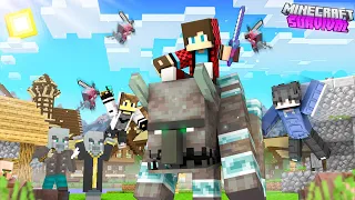 Finally, We defeated a Raid in Minecraft Survival [Ep.8]