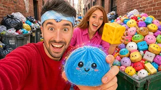 ENCONTREI SQUISHIES ABANDONADOS NO LIXO