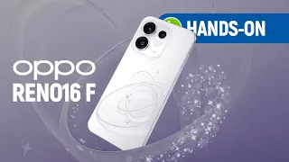 OPPO RENO16 F inicia NOVA ERA de expressão pessoal com CRIATIVIDADE, ESTILO e TECNOLOGIA | Hands-on
