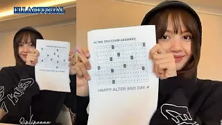 LISA FULL LIVE TAKES THE ALTER EGO EXAM WITH BLINKS ON BUBBLE APP! 