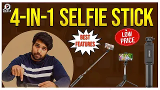 4 In 1 Selfie Stick With Best Features At Lowest Price || Deals Detective