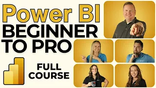 Power BI FULL COURSE for Beginners | Learn Dashboards & Reports Fast!