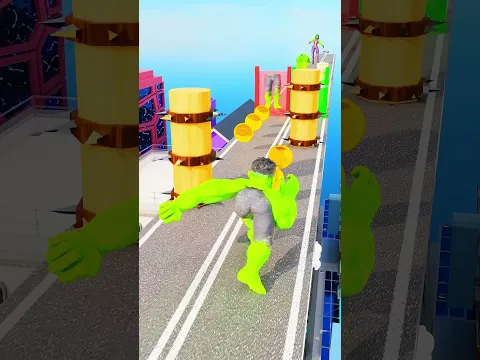 Help Build a Queen Run 2 With Hulk Funny Epic Challenge! #funnyanimation