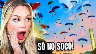 50 jogadores CAINDO NA FACTORY SÓ NO SOCO 😱🔥 Free Fire