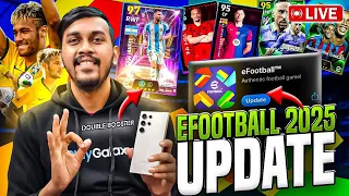 eFootball 25 Update Is Here + Update Information From Konami Headquarters | LIVE #playgalaxy