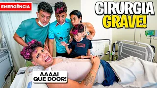 O ROBSON FEZ UMA CIRURGIA MUITO GRAVE 😱 *Robson Abreu e Richard Abreu