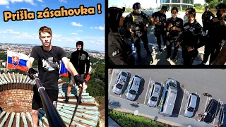 115m komín v centre Prahy ! Mission Impossible 3 [ZNOVU NÁS CHYTILI] w/@JanMichalovič
