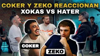 COKER Y ZEKO REACCIONAN A XOKAS VS HATER - TOP GLOBALES 🌎