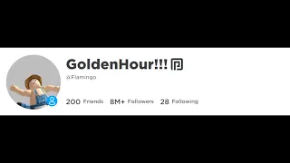 “Golden Hour” but it’s Roblox Usernames