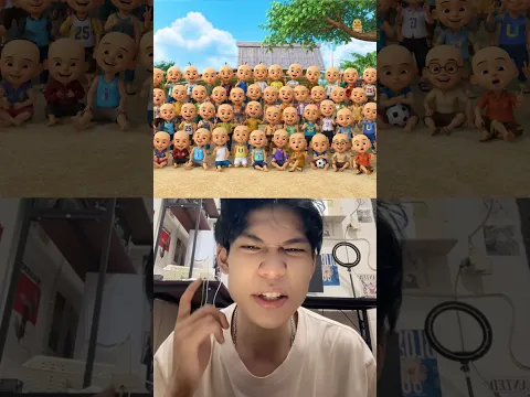 100 Upin Ipin Sedang Berfoto