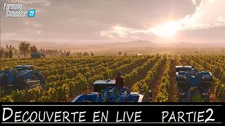 farming simulator 22 / découverte / partie 2