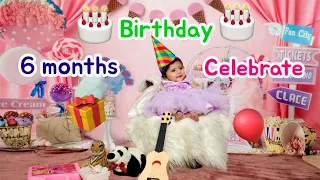 My little cutie 6 month celebration birthday 🥰😊 #youtube #vlog #viralshort #familyvlog#vlogger