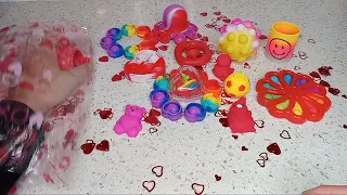 ❣️❣️❤️Valentine'sDay fidget toys. Pt.2 🫶#popit #fidgets #viral #squishys