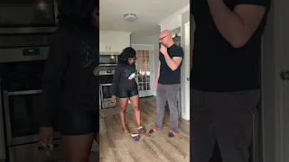 Fighting an INVISIBLE person in front of my HUSBAND & DOG 😂