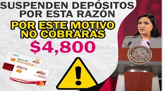 🚨 Pensión Bienestar 2 les SUSPENDEN DEPÓSITOS  a estos pensionados 65 y más del primer pago