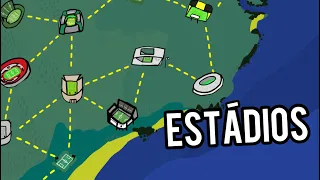 AVALIEI os MELHORES ESTÁDIOS do BRASIL | são paulo