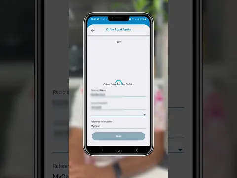 Transfer from ANZ to MyCash