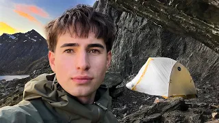 2 Days Surviving In A Cave | Solo Camping In Remote Wilderness