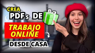 ✅Tutorial: crea PDF´s 🫱 Trabajo en línea desde casa 2025