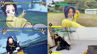 【再現】鬼滅のゲームの世界に入っちゃった！？《キメ学編》新ストーリーをクリアしろ！