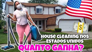 DEIXEI TUDO NO BRASIL PARA VIRAR HOUSE CLEANING (faxineira) NOS ESTADOS UNIDOS 🇺🇸 Vale a pena?