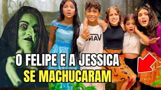 A PRINCESA DA DARK WEB VOLTOU!!!! *ela machucou o Felipe e a Jessica! (Feat: Jessica, Manu e Louise)