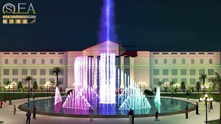 25m music dancing fountain animation design by seafountain