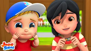Boo Boo Song, बू बू गाना, Sick Song + Hindi Balgeet fo Kids and Junior Squad Rhymes