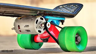 How to Make Electric Skateboard at Home - SIMPLE