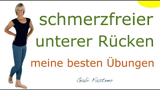 🌱 18 min. schmerzfreier unterer Rücken | meine besten Übungen | ohne Geräte, im Stehen