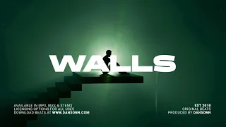 Epic Guitar Beat x Eminem x Skylar Grey Type Beat - "WALLS" | Dark Sad Angry Rap Beat