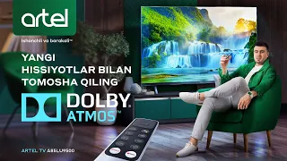 Dolby Atmos texnologiyasiga ega Artel televizorlari