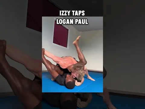 Israel Adesanya taps Logan Paul: "I almost made it out!"