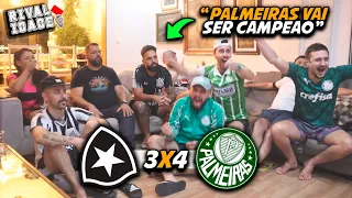 React Botafogo 3x4 Palmeiras | Melhores momentos | Gols | Brasileirão