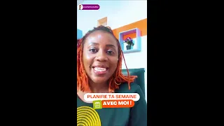 Planifie ta semaine en 1h Top Chrono ! ✨✨
