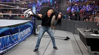 Brock Lesnar to Destroys Roman reigns at WWE Smackdown 2021