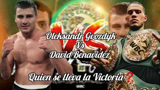 Análisis y Predicción: Gvozdyk vs David Benavidez🥊Quien se lleva la Victoria❓️
