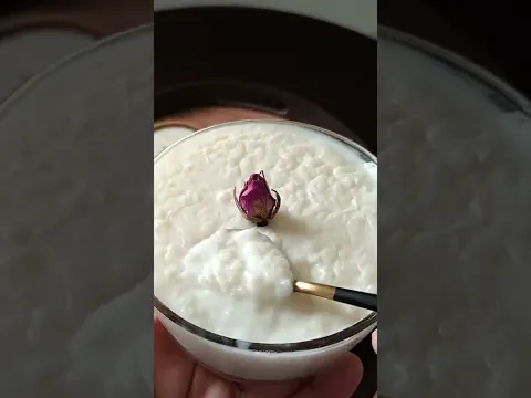 رز بلبن رز بحليب وسر وش مكرمش بدون كريمةلباني ولاقشطة قوام كريمي بطعم قشطة Rice Pudding 👌👍