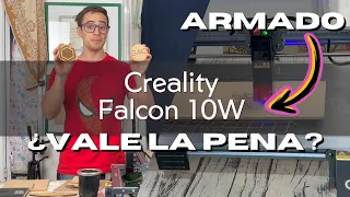 Madera, Acero, Aluminio, Este Láser Lo Hace Todo - Review y armado Creality CR-Laser Falcon 10W
