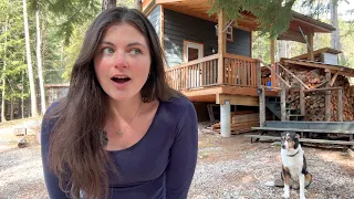 I Bought a Remote Cabin with No Bathroom (Tour of My 15 Acres) ep. 1