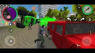 Rope Hero: Cheatground MOD - gameplay