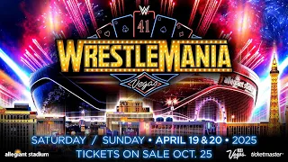 Wrestlemania 41 Match Cards