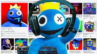 🌈 AZUL Jogando RAINBOW FRIENDS